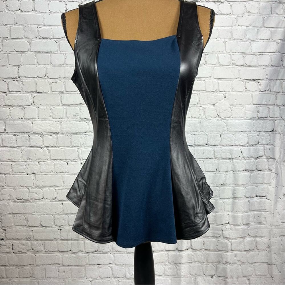 Maitai Color Block Flared‎ Tank Top (A8)